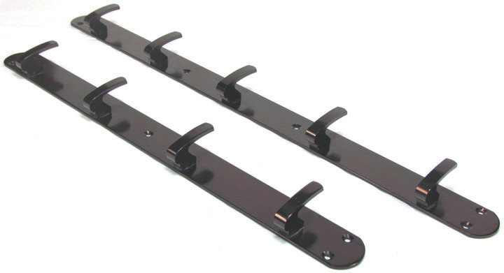 Robustline Coat Hook On Plate (aluminium) Aluminum Premium Hardware for Door Cabinet Window Furniture and Interior Use